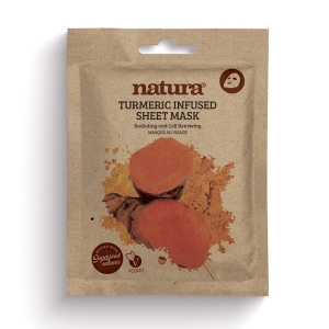 Beauty Pro Mascarilla Natura Turmeric Infused Sheet 22ml