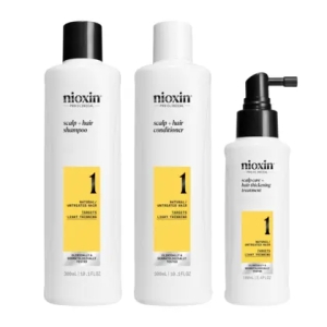 Wella NIOXIN Kit Sistema Nº1 ( Champú 150ml + Acondicionador 150ml + Tratamiento 50ml)