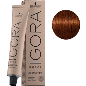 Schwarzkopf Dye Igora Royal ABSOLUTES 6-70 Dark Blonde Cobrizo Natural 60ml