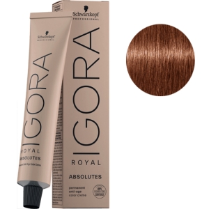 Schwarzkopf Dye Igora Royal Absolutes AGE BLEND 7-560 Blonde Medium Gold Chocolate 60ml