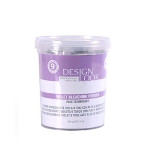 Design Look Decoloración PLEX 9 Tonos Hyaluronic en Polvo Violeta 500gr