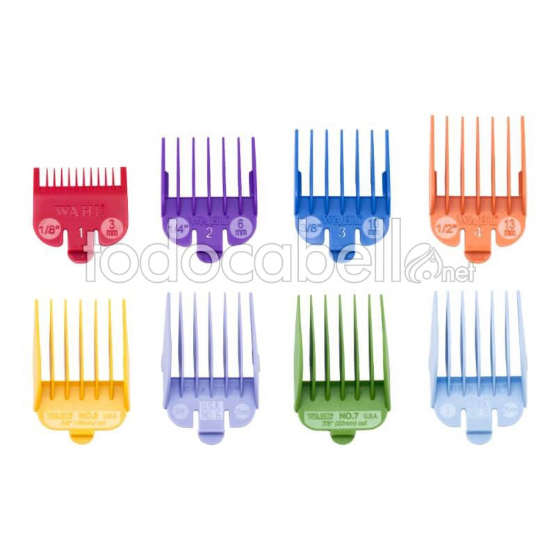 wahl color coded cutting combs